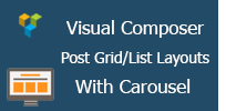 Visual Composer - Post Grid/List Layout With Carousel